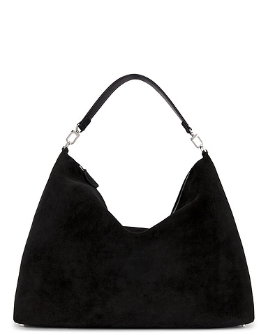 Suede Scoop Tote Bag