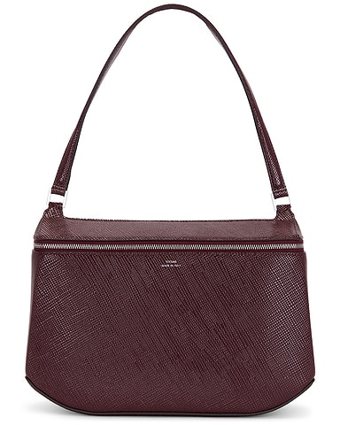 Clip Palmellato Patent Shoulder Bag