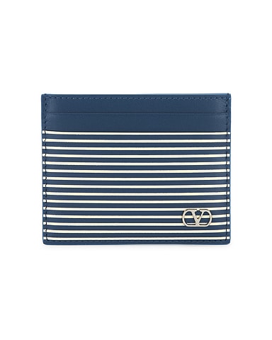 Classic Stripe Card Holder
