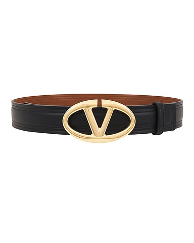 V Logo Moon Belt