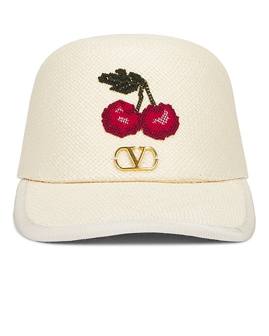 V Logo Signature Baseball Hat
