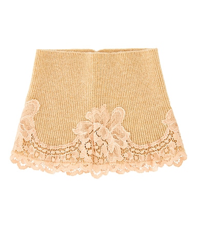 V Logo Cashmere Lace Headband