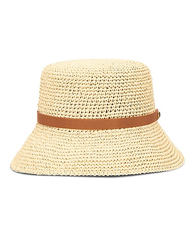 VLogo Signature Crochet Bucket Hat