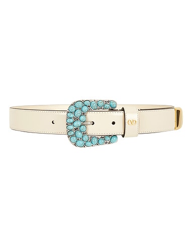 V Logo Signature 30 Belt
