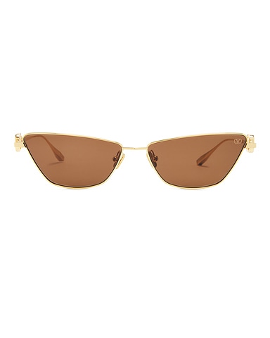 V Logo Sign Sunglasses