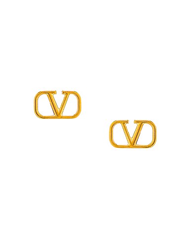 V Logo Signature Earrings