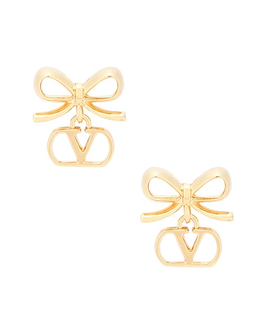 V Logo Signature Earrings