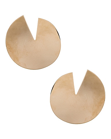 Logo Circle Earrings