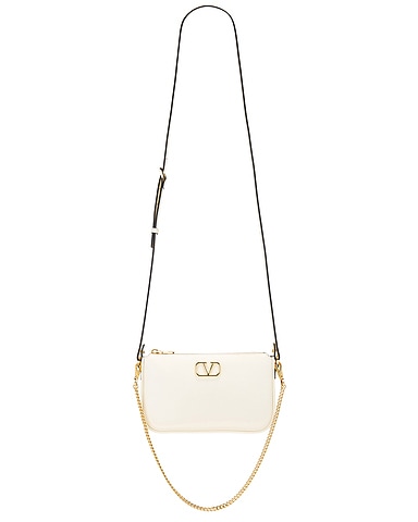 V Logo Signature Mini Bag