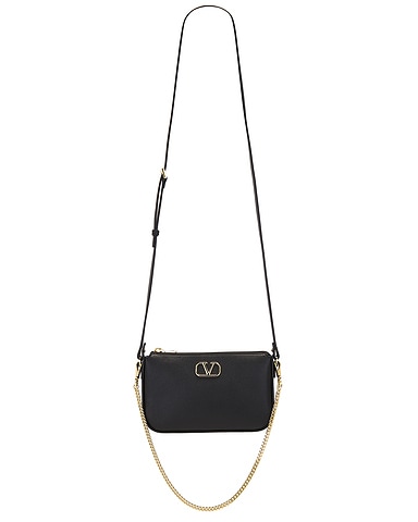 V Logo Signature Mini Bag