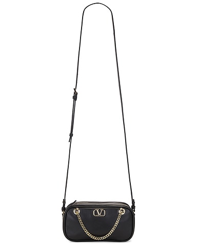 V Logo Signature Mini Bag