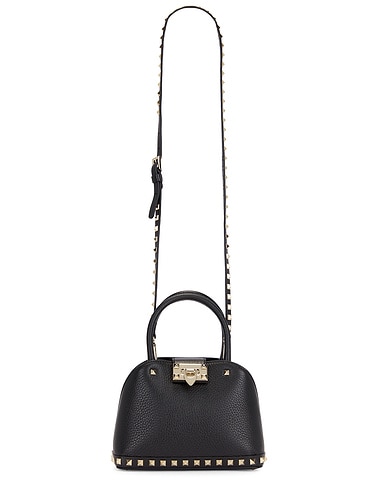 Rockstud Small Double Handle Bag