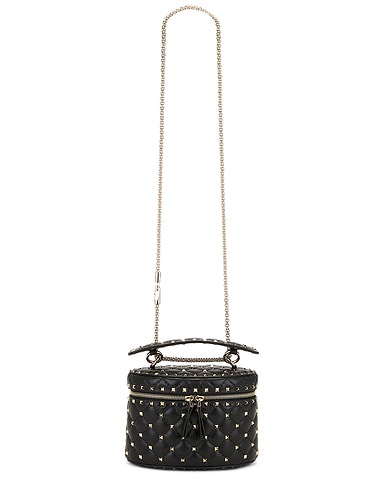 Rockstud Top Handle Bag