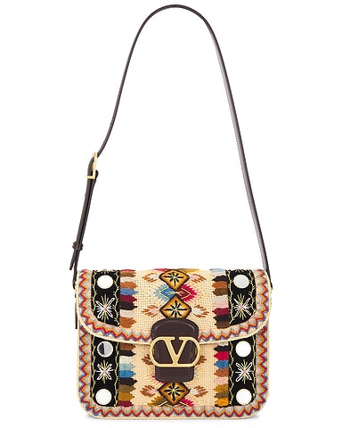 Tess Ric Geometric Shoulder Bag