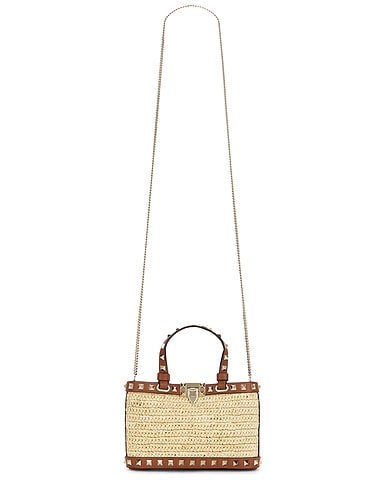 Rockstud Crochet Mini Bag