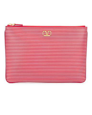 VLogo Signature Medium Flat Pouch