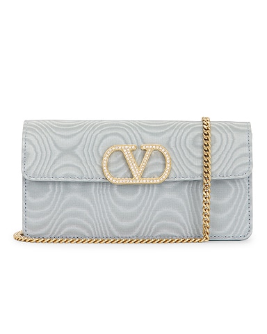 Vlogo Signature Wallet With Strap