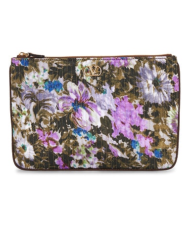 Vlogo Medium Flat Pouch