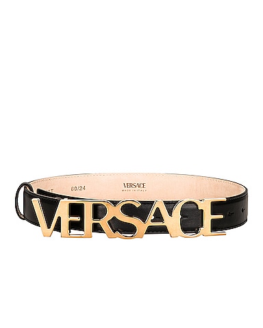 Versace, Accessories, Versace Logo Belt