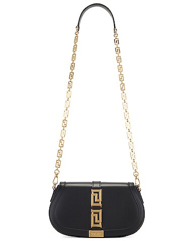 Greca Chain Crossbody Bag