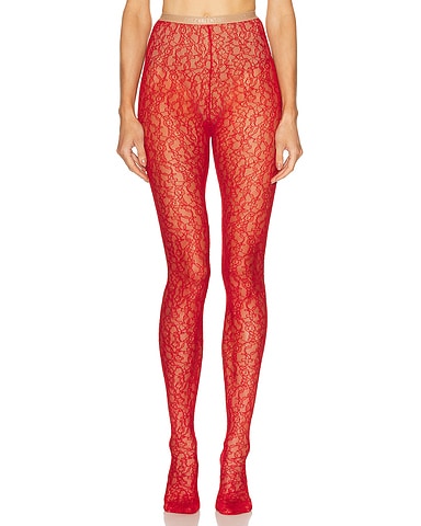 Flower Lace Tights