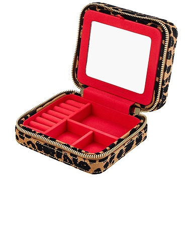 Savanna Print Zip Travel Case