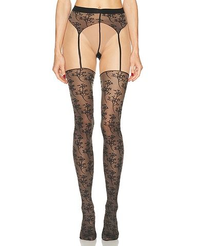 Passion Flower Tights