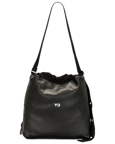 Y-3 Lux logo-print Tote Bag - Neutrals