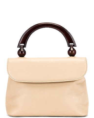 Fiona Leather Top Handle Bag