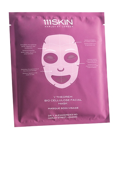 Y Theorem Bio Cellulose Facial Mask 5 Pack