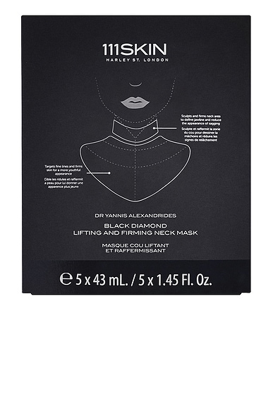 Black Diamond Lifting And Firming Neck Mask 5 Pack