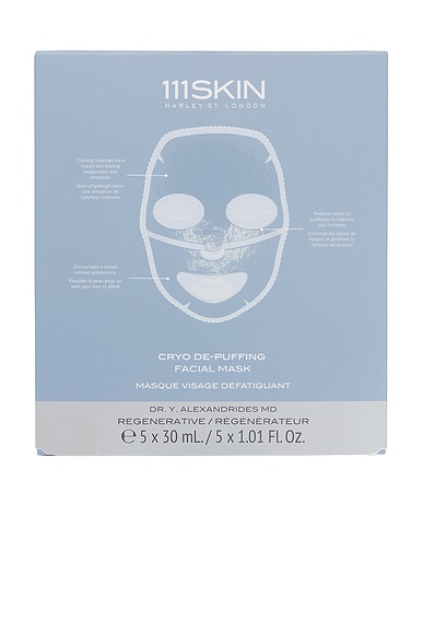 Cryo De-puffing Facial Mask 5 Pack
