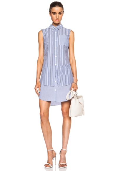 Chemise Imprimée Derek Lam 10 Crosby Manches Longues - Taille 0 - Soie - Neuf Avec étiquettes