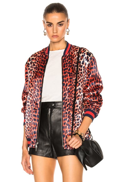 Reversible Leopard Souvenir Jacket
