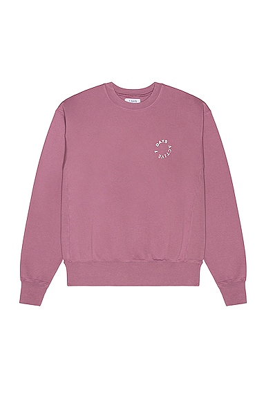 7 Days Active Monday Crewneck In Faded Purple