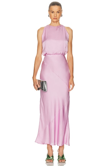Blouson Midi Dress