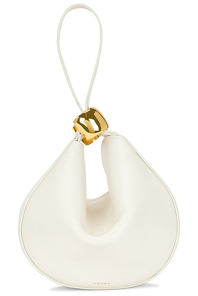 Amanu The Zambia Bag in Light Cream