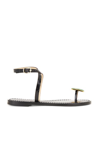 Amanu Kigali Sandal in Black