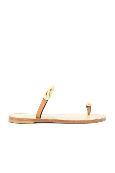 Amanu Samburu Sandal in Cognac