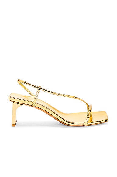 Arielle Baron Narcissus 55 Heel in Metallic Gold