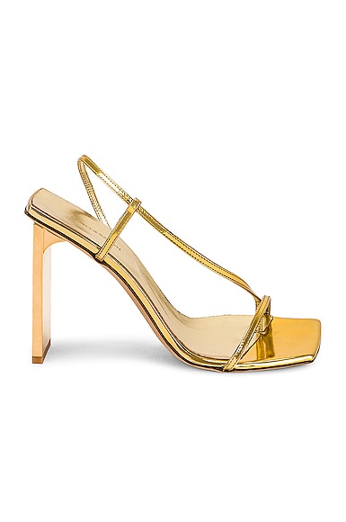 Arielle Baron Narcissus 95 Heel in Metallic Gold