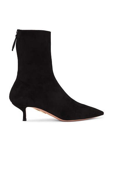 Aquazzura Montmartre 50 Bootie in Black