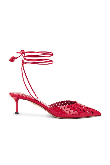 Aquazzura Amourose 50 Pump in Lipstick