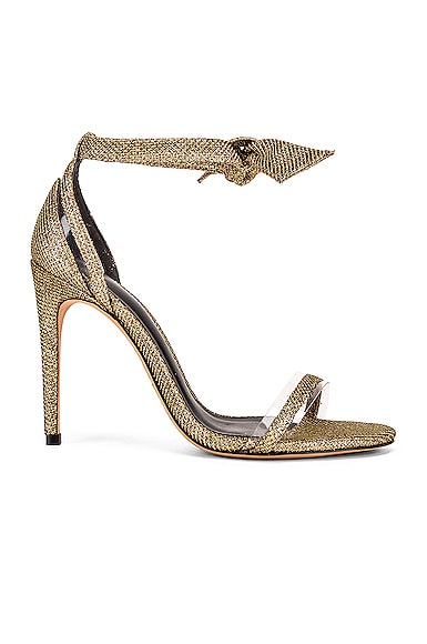 Alexandre Birman Clarita Heels in Gold | FWRD