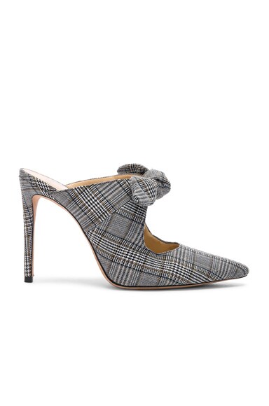 Plaid Evelyn Mules