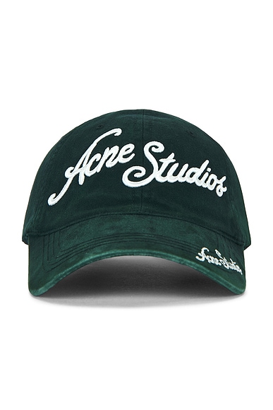 Acne Studios Carliy Venice in Dark Green