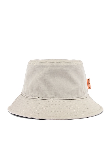 Acne Studios Bucket Hat in Oat Beige | FWRD display picture 1