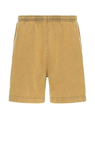 Shorts in Mustard