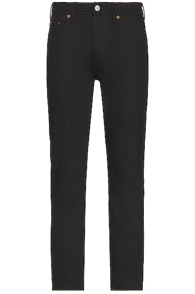 Slim Fit River Stay Black Jean