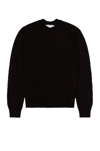 Acne Studios Knit Sweater in Black
